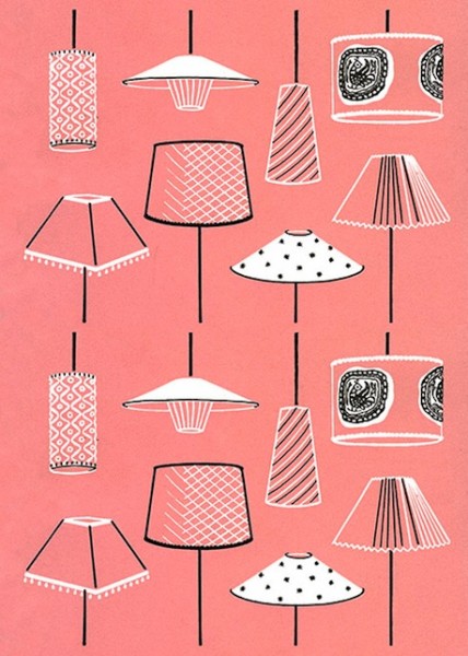 Pink Lampshades
